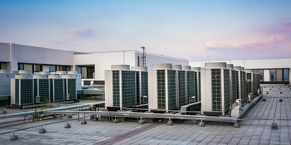 Commercial HVAC rooftop units