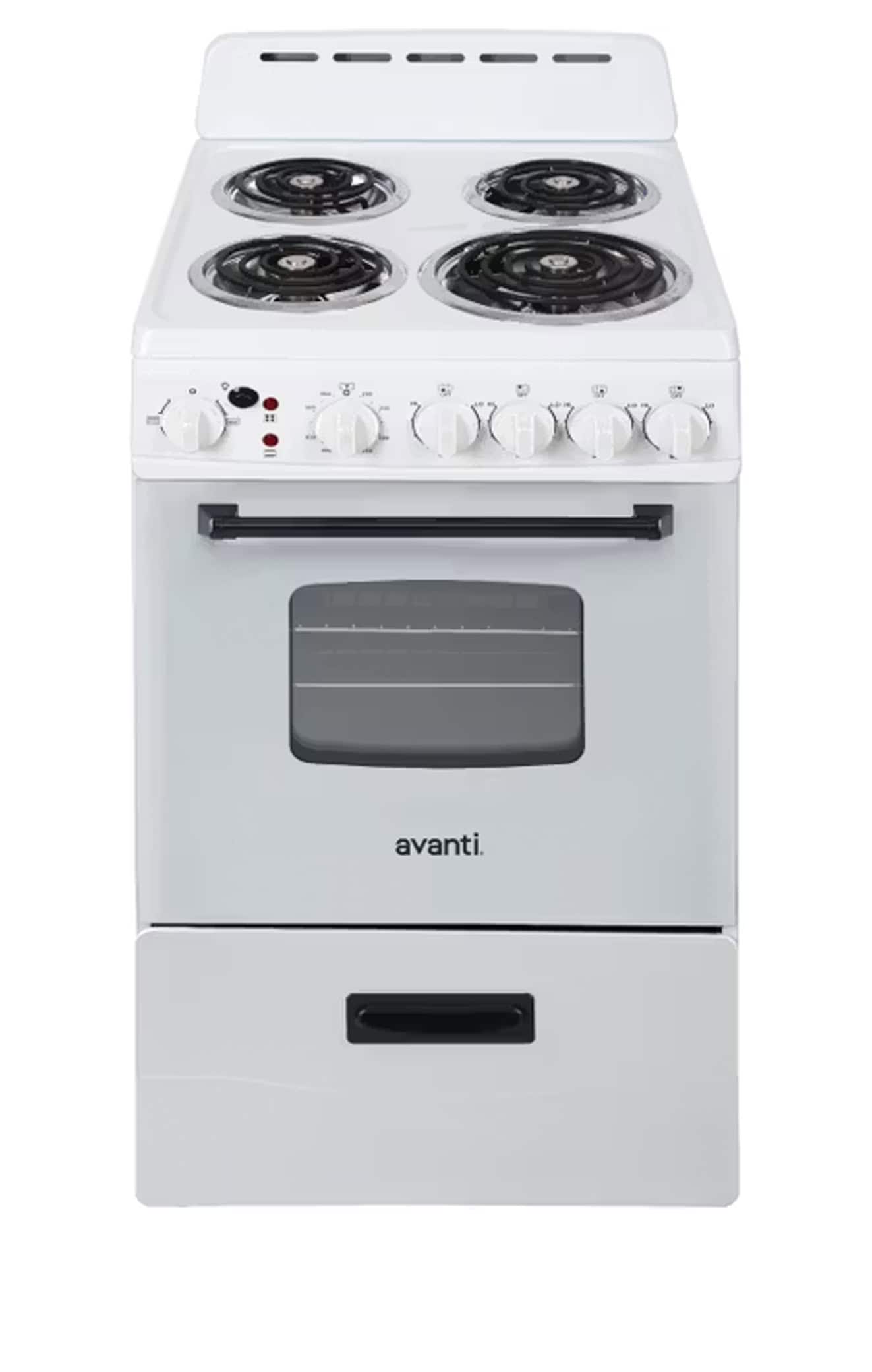 Avanti ERU200P0W Electric Range